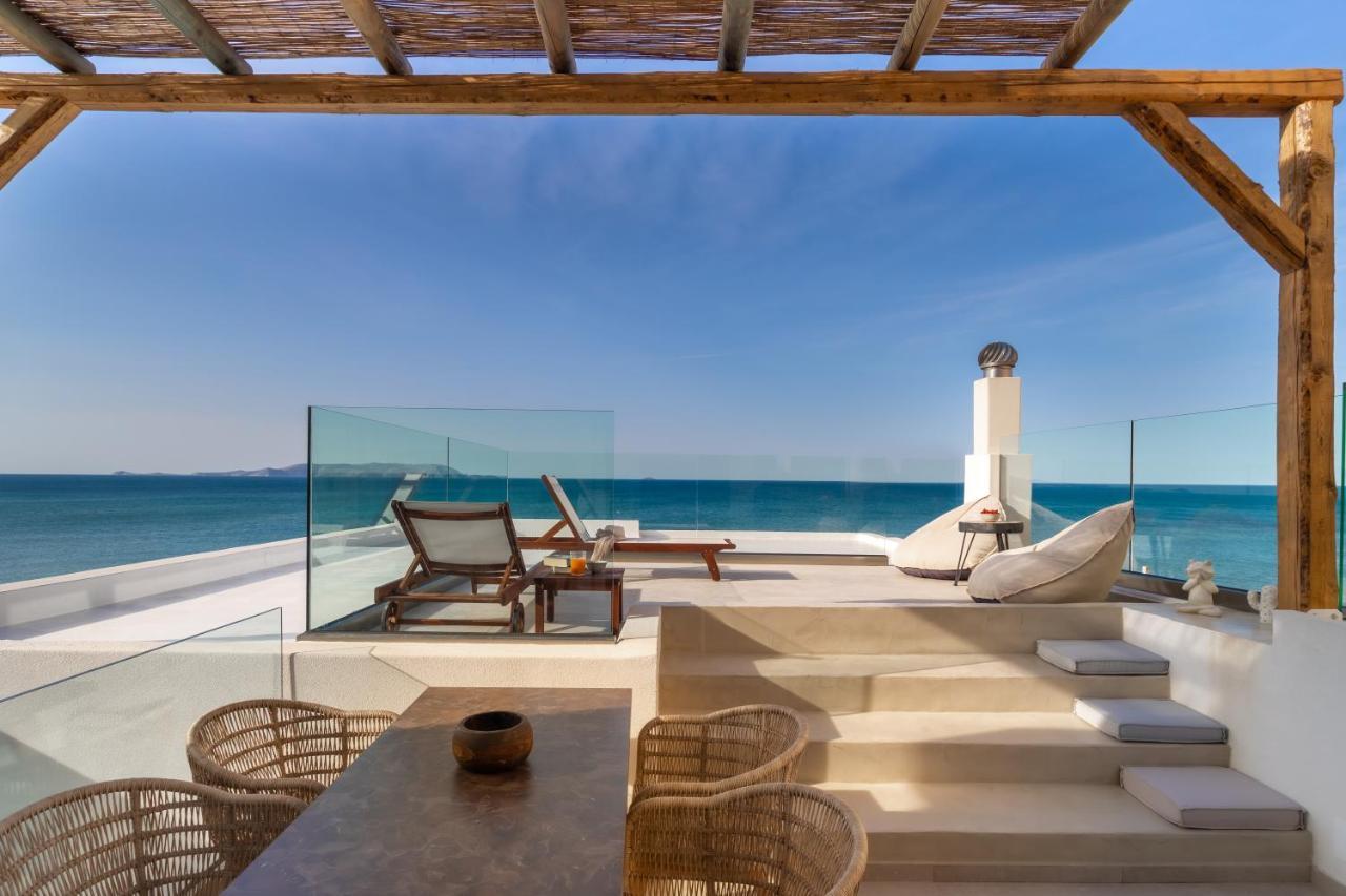 Wave, An Idyllic Seafront Suite By Nirousuites Kokkini Hani Exterior foto